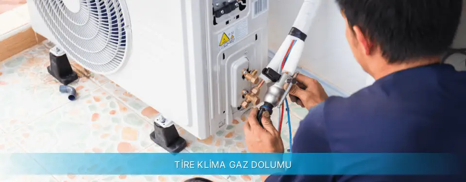 Tire İlçemi Daikin Klima Gaz Dolumu